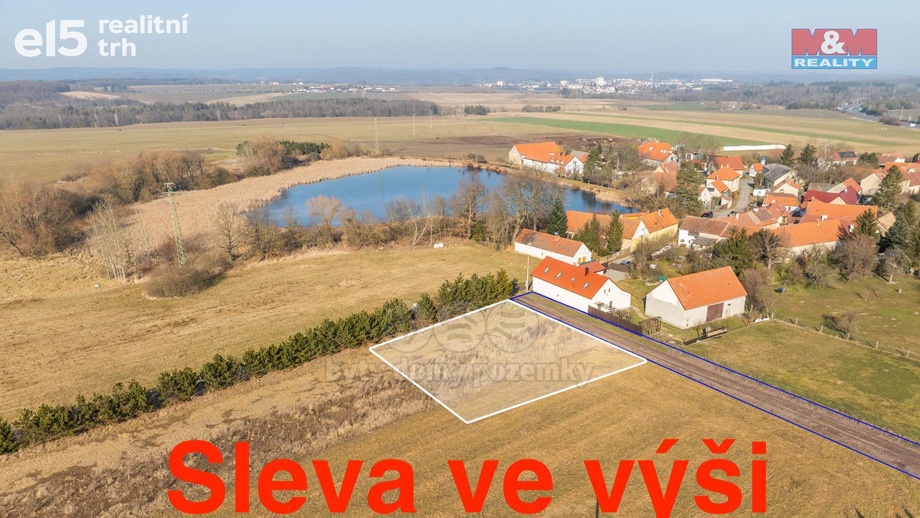 Prodej pozemky pro bydlení, 1 165 m² - Obořiště