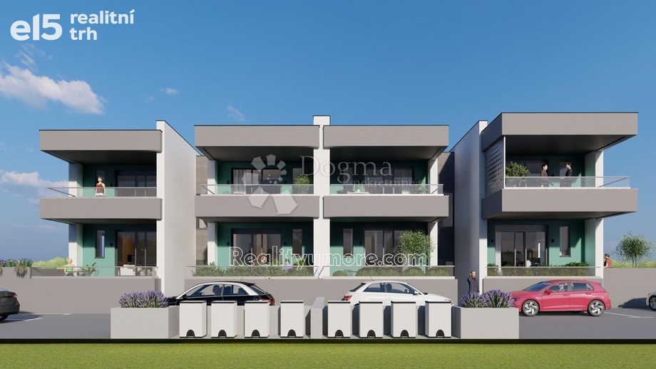 Prodej byty 3+kk, 82 m² - Novalja