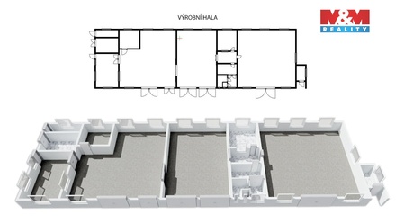 Prodej výrobního prostoru 460 m², Nové Město na Moravě - Jiříkovice