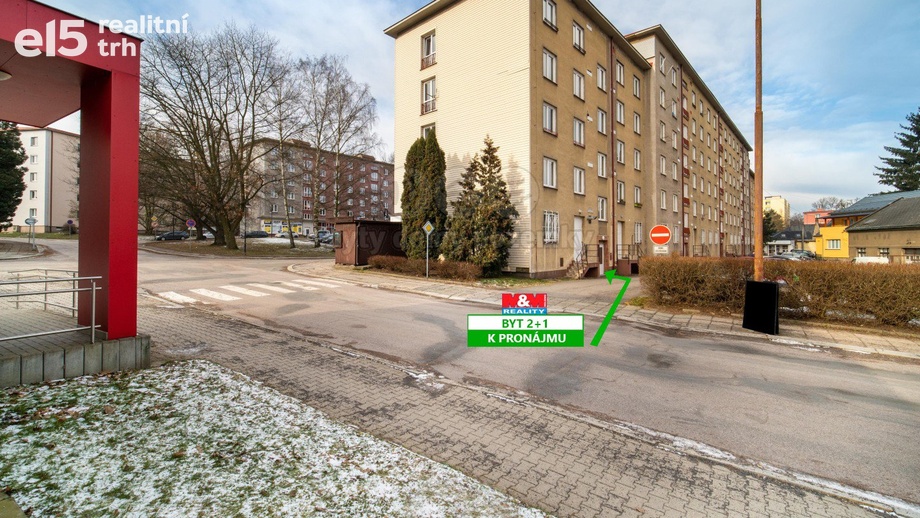 Pronájem byty 2+1, 55 m² - Česká Třebová