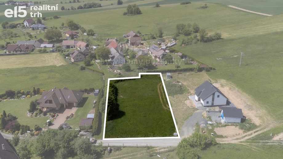 Prodej pozemky pro bydlení, 1 752 m² - Mochtín - Kocourov