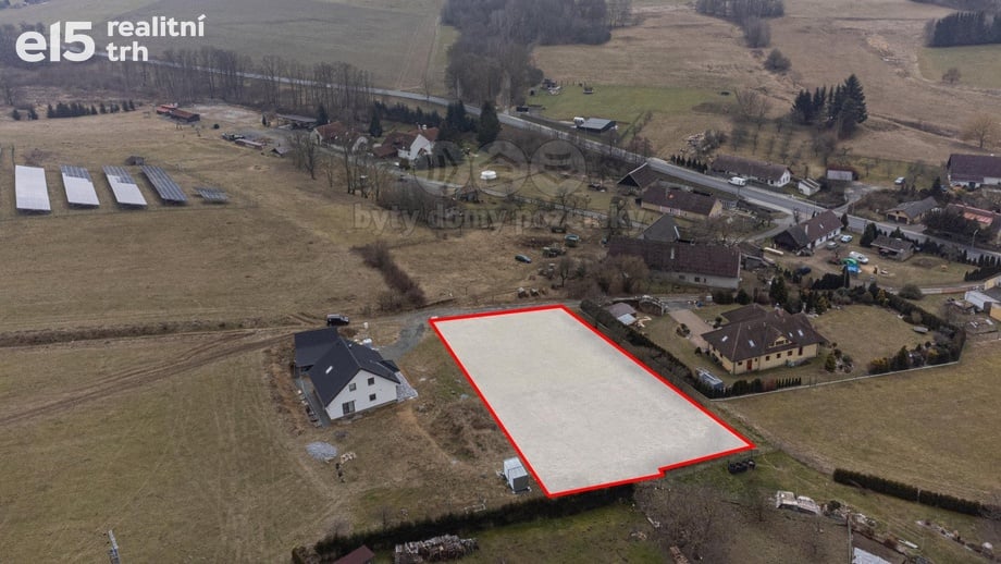 Prodej pozemky pro bydlení, 1 752 m² - Mochtín - Kocourov