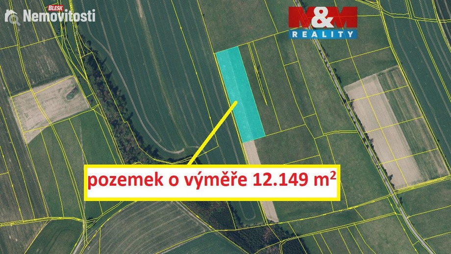 Prodej pole 12 149 m², Police nad Metují