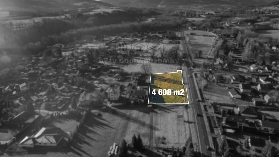 Prodej stavebního pozemku 4 608 m², Frýdlant nad Ostravicí