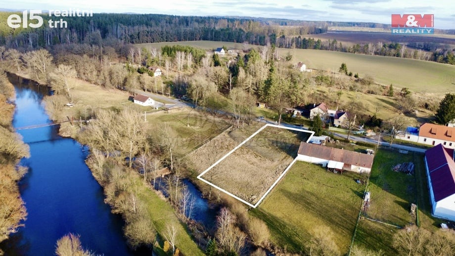 Prodej pozemky pro bydlení, 2 648 m² - Roudná