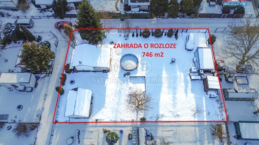 Prodej pozemky - zahrady, 746 m² - Ostrov - Dolní Žďár