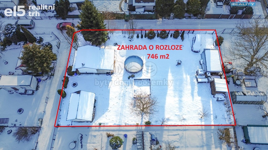 Prodej pozemky - zahrady, 746 m² - Ostrov - Dolní Žďár