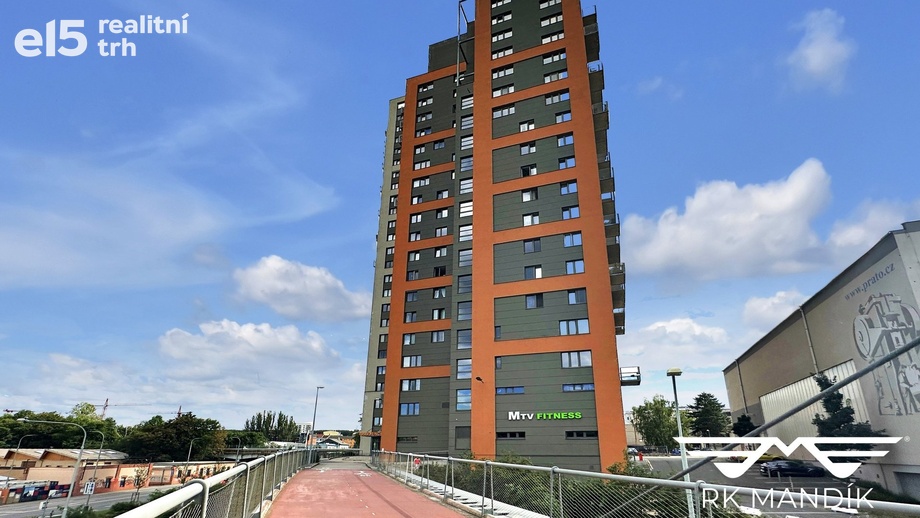 Pronájem byty 1+kk, 33 m² - Praha - Vysočany