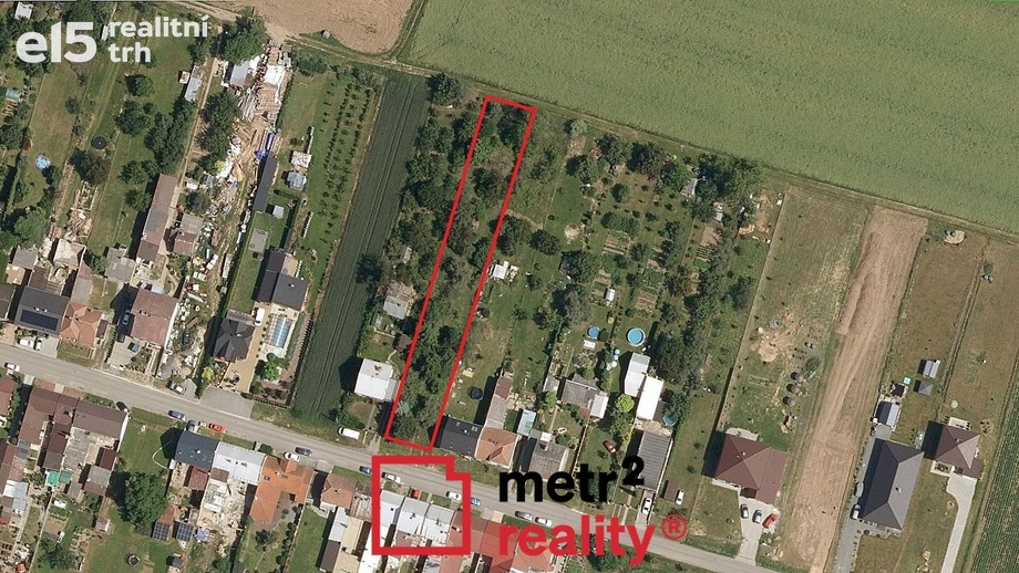 Prodej pozemky pro bydlení, 1 189 m² - Drahanovice - Ludéřov