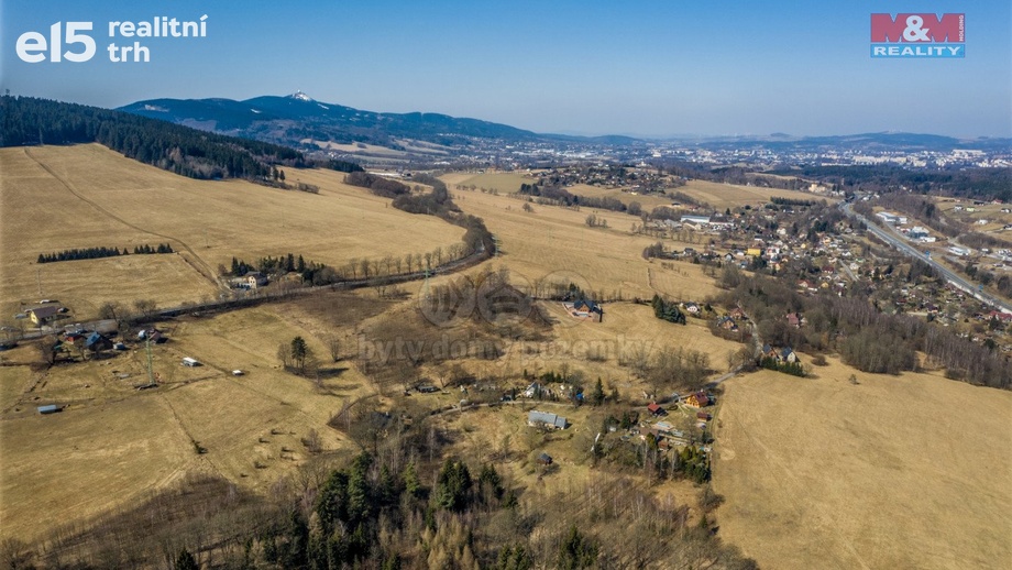 Prodej pozemky pro bydlení, 6 384 m² - Hodkovice nad Mohelkou - Záskalí
