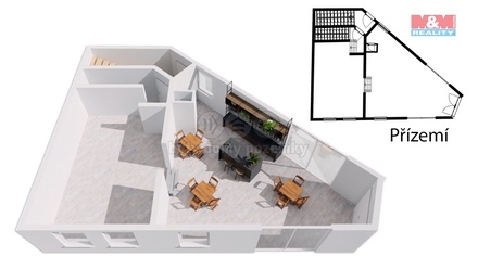 Prodej obchodního prostoru 132 m², Kladno