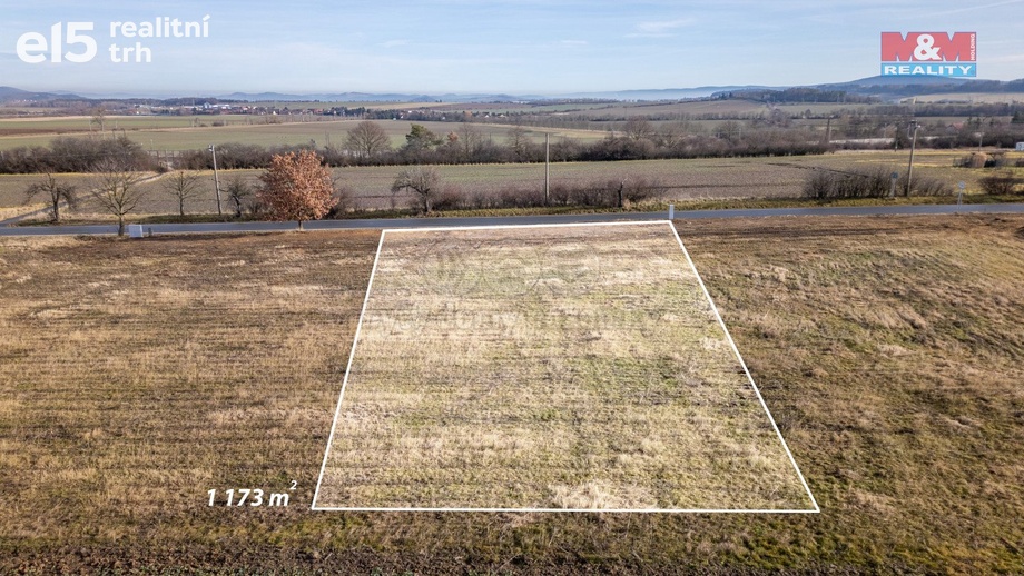 Prodej pozemky pro bydlení, 1 173 m² - Újezd