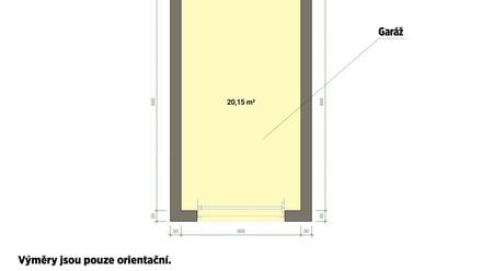 Prodej garáže 21 m², Cheb