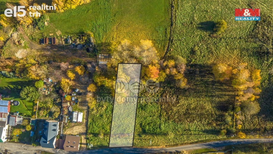 Prodej pozemky pro bydlení, 897 m² - Nové Město pod Smrkem