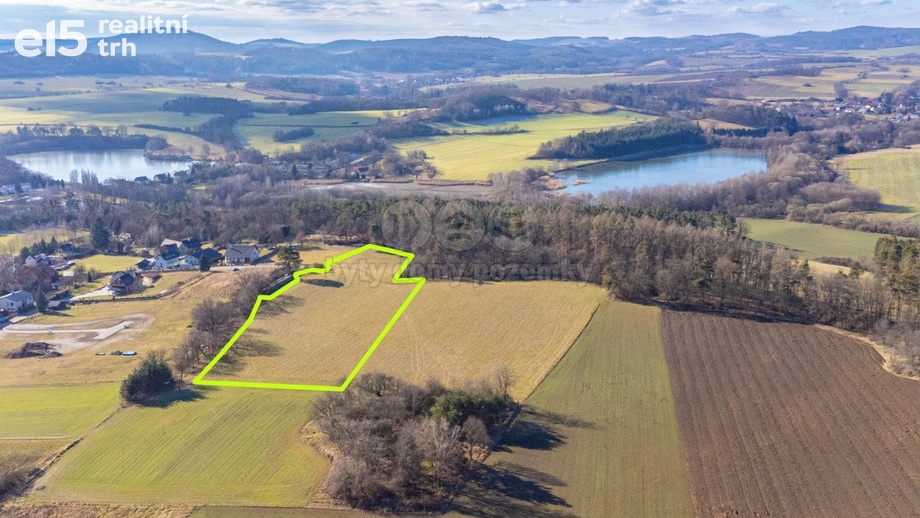 Prodej pozemky - trvalý travní porost, 11 767 m² - Benešov - Úročnice