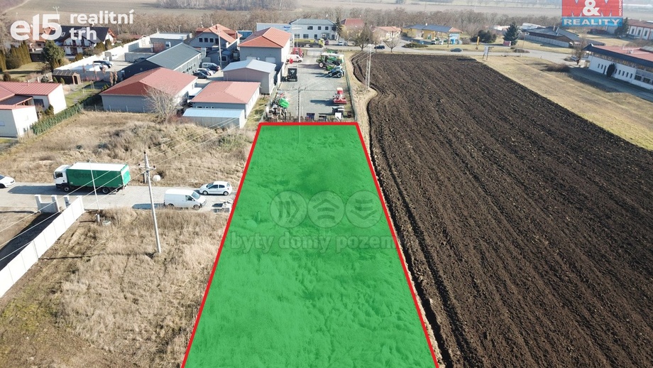 Prodej pozemky pro bydlení, 1 250 m² - Telnice