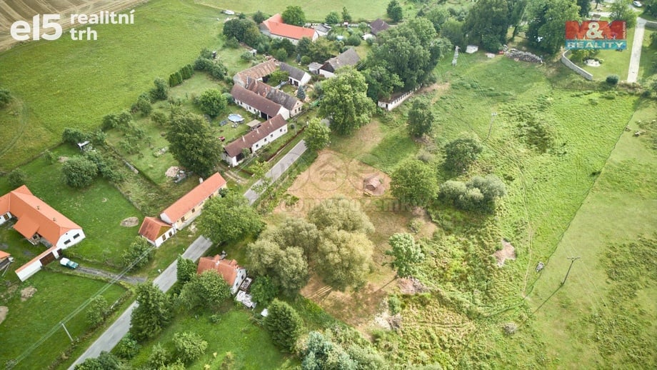 Prodej pozemky pro bydlení, 1 252 m² - Žimutice - Tuchonice