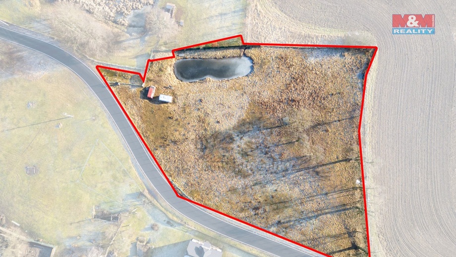 Prodej pozemky pro bydlení, 5 728 m² - Toužim - Smilov