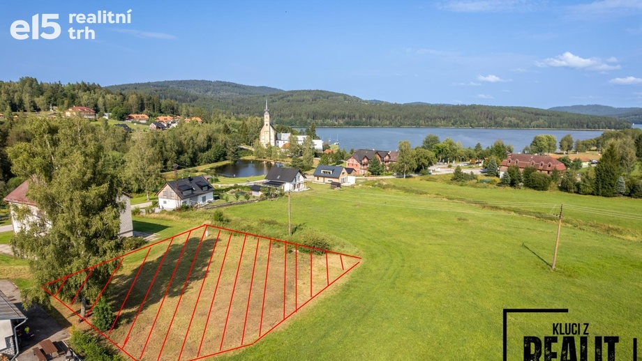 Prodej pozemky pro bydlení, 1 207 m² - Přední Výtoň