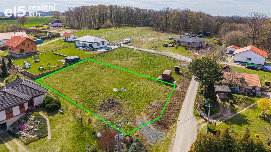 Prodej pozemky pro bydlení, 1 000 m² - Postupice - Dobříčkov