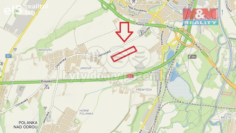 Prodej zemědělská půda, 16 725 m² - Ostrava