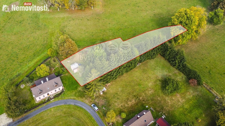 Prodej stavebního pozemku 1 294 m², Hranice