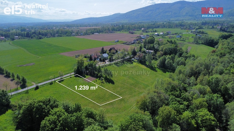 Prodej pozemky pro bydlení, 1 239 m² - Třinec - Nebory