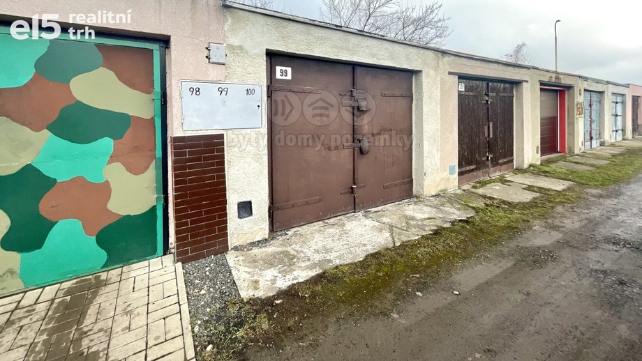 Prodej garáže, 22 m² - Bílina - Chudeřice