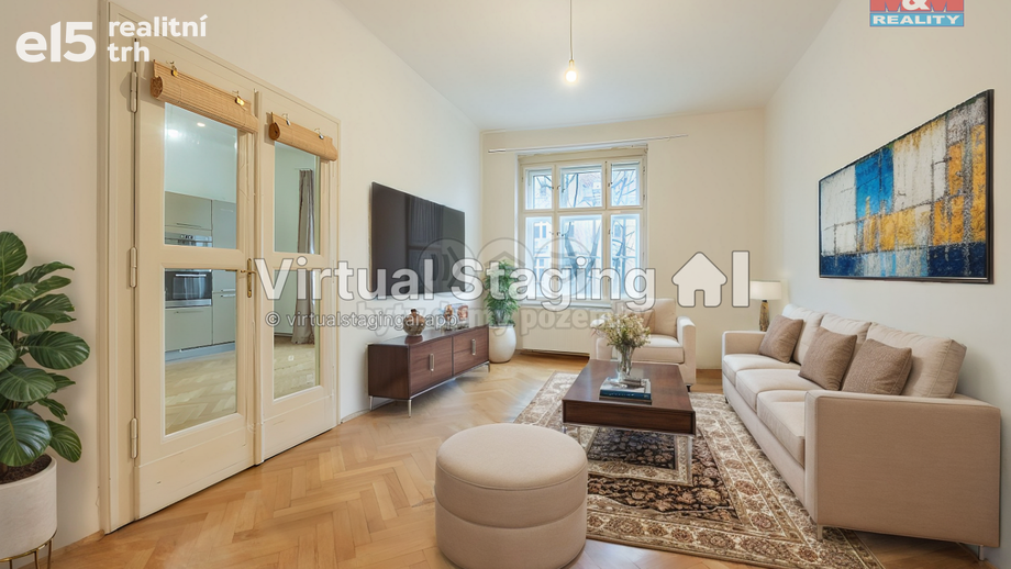 Prodej byty 3+kk, 97 m² - Praha - Bubeneč