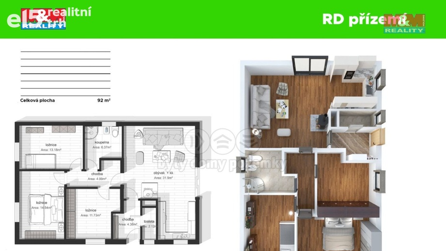 Prodej rodinné domy, 116 m² - Šimonovice - Minkovice