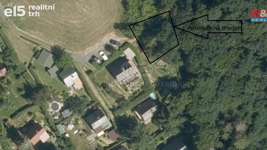 Prodej pozemky - trvalý travní porost, 219 m² - Oskava - Mostkov