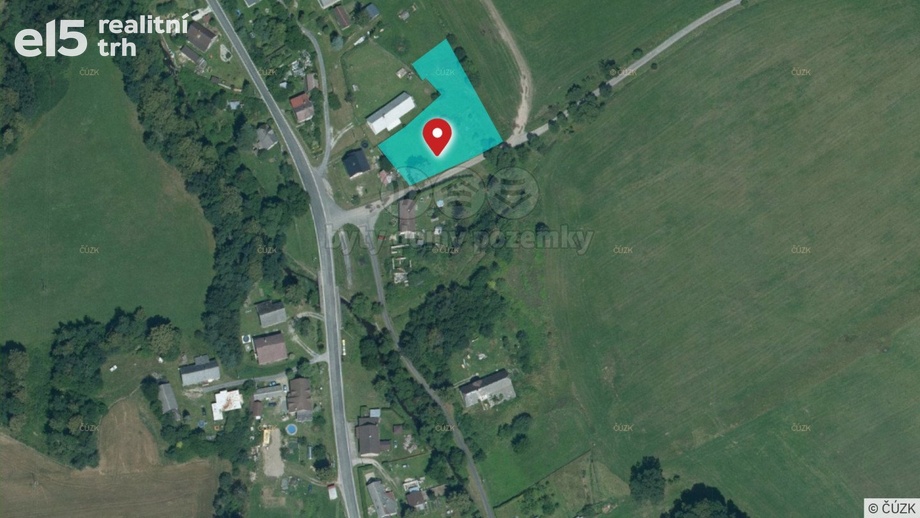 Prodej pozemky pro bydlení, 2 540 m² - Stará Červená Voda