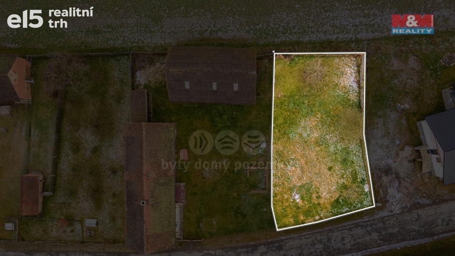 Prodej pozemky pro bydlení, 601 m² - Bukovec