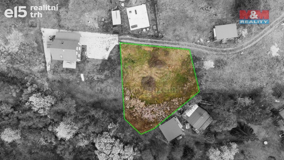 Prodej pozemky pro bydlení, 895 m² - Kamýk nad Vltavou