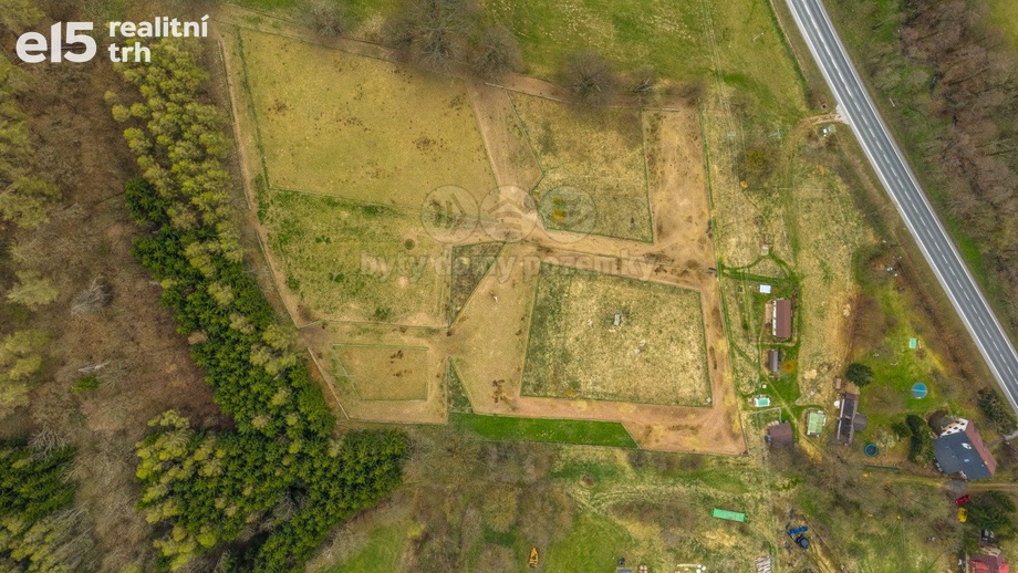 Prodej pozemky pro bydlení, 1 060 m² - Horní Branná - Valteřice
