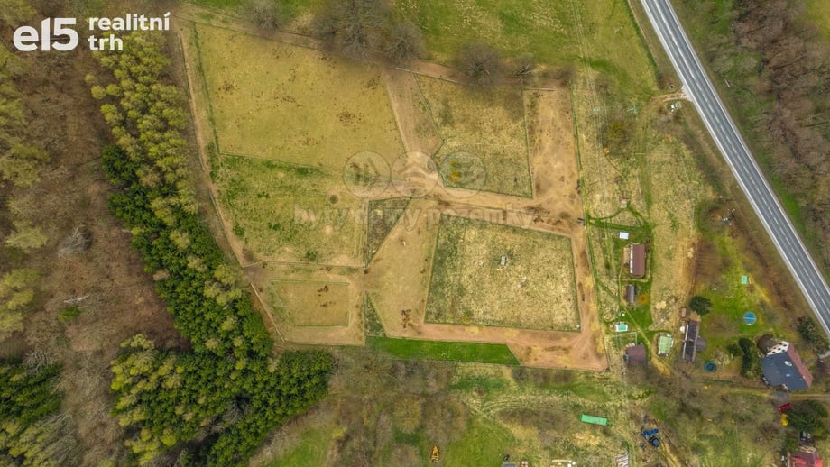 Prodej pozemky pro bydlení, 1 040 m² - Horní Branná - Valteřice