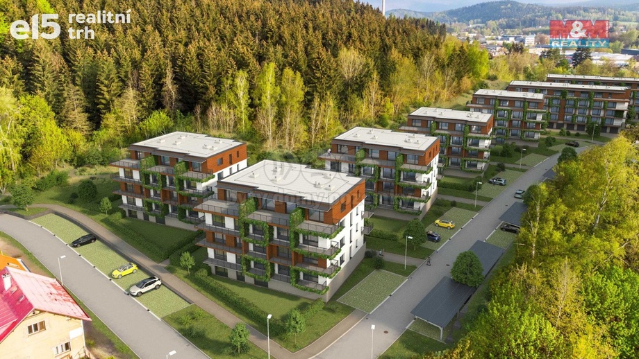Prodej byty 2+kk, 65 m² - Jablonec nad Nisou - Rýnovice