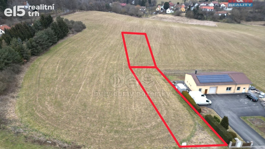 Prodej pozemky pro bydlení, 1 295 m² - Zalužany