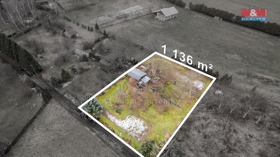 Prodej pozemky pro bydlení, 1 136 m² - Žalany