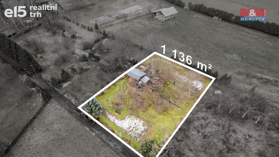 Prodej pozemky pro bydlení, 1 136 m² - Žalany