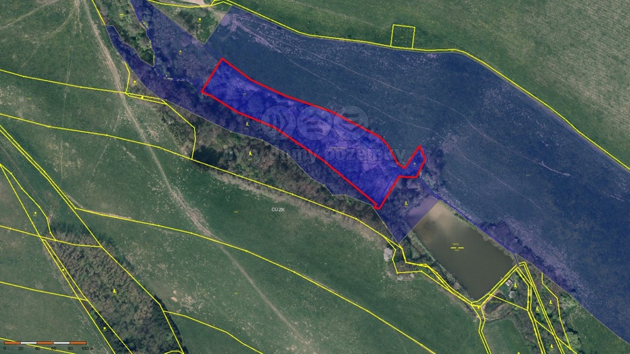 Prodej rybníku 13 760 m², Jablonné v Podještědí - Česká Ves