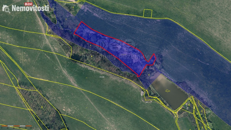 Prodej rybníku 13 760 m², Jablonné v Podještědí - Česká Ves