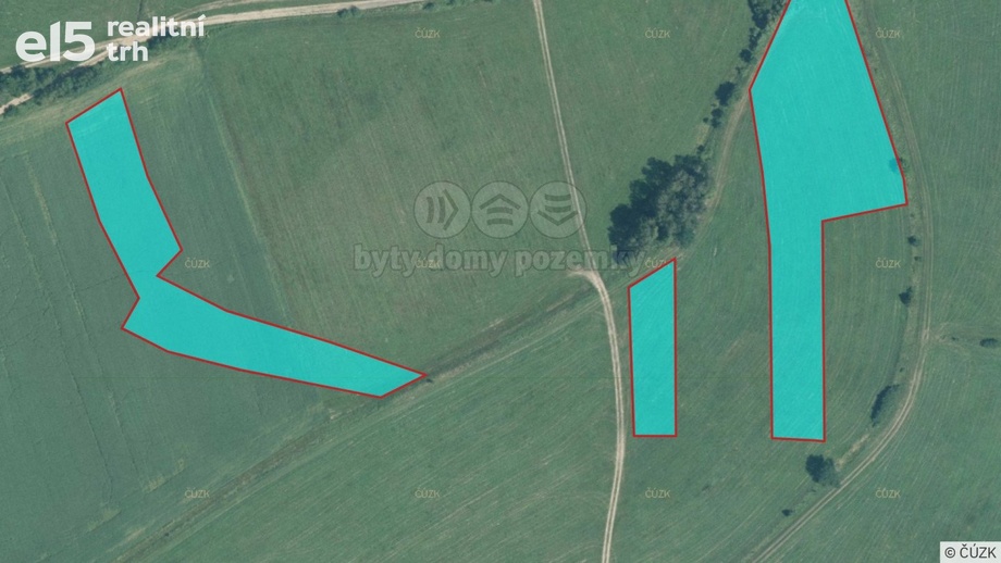 Prodej pozemky - trvalý travní porost, 12 989 m² - Pržno