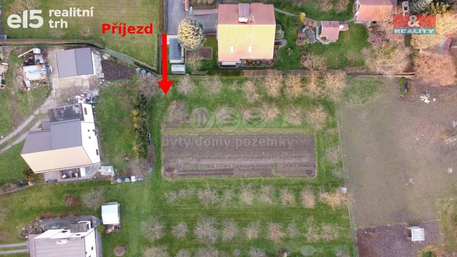 Prodej pozemky pro bydlení, 887 m² - Kunín