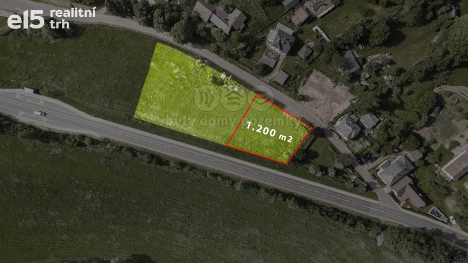 Prodej pozemky pro bydlení, 1 200 m² - Dolní Dobrouč