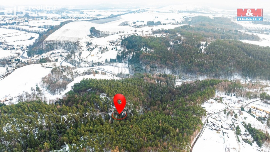 Prodej lesy, 4 642 m² - Mírová pod Kozákovem - Sekerkovy Loučky