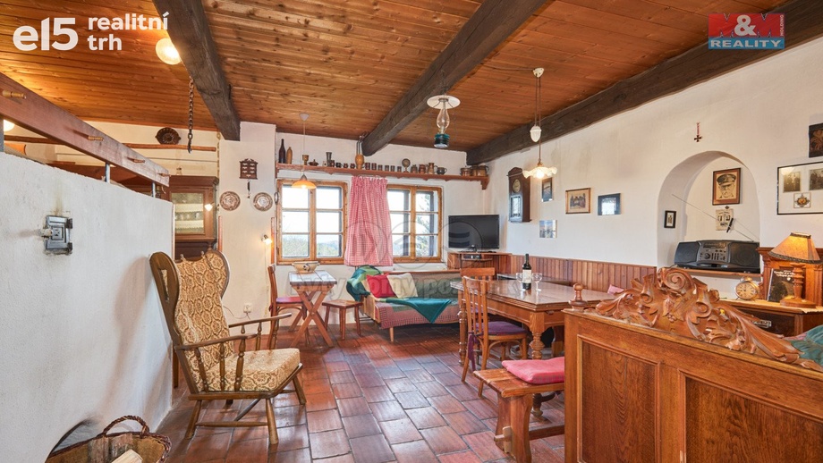 Prodej rodinné domy, 150 m² - Rožmitál na Šumavě - Zahrádka