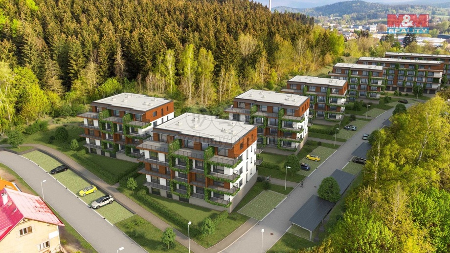 Prodej bytu 3+kk 65 m², Jablonec nad Nisou - Rýnovice