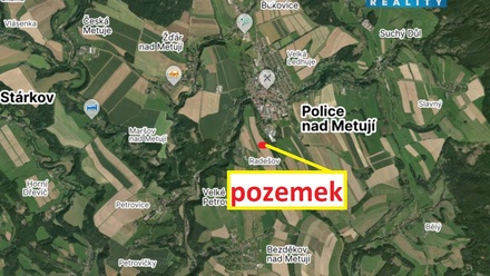 Prodej louky 18 866 m², Police nad Metují