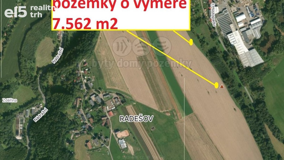 Prodej zemědělská půda, 7 562 m² - Police nad Metují